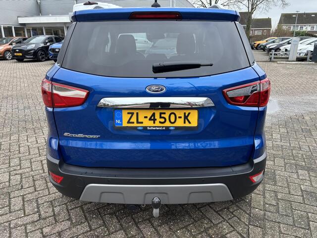Ford ECOSPORT 1.0 EcoBoost Titanium 125pk | Trekhaak | Winter Pack | Navigatie | Camera | 17 inch | Dodehoeksensoren