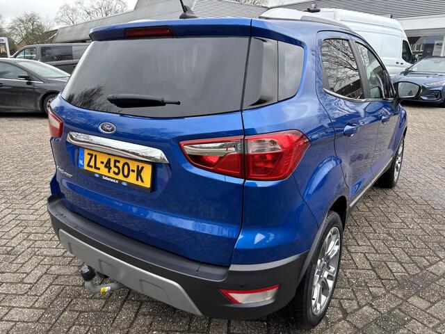 Ford ECOSPORT 1.0 EcoBoost Titanium 125pk | Trekhaak | Winter Pack | Navigatie | Camera | 17 inch | Dodehoeksensoren