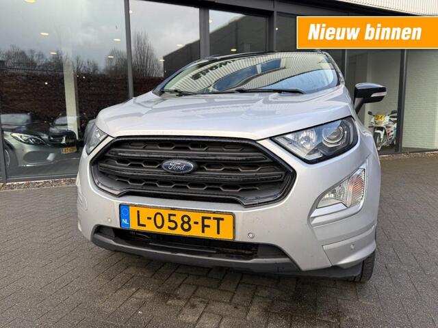 Ford ECOSPORT 1.0 EcoB. ST-Line Black,Navi/Carplay,Camera,Clima,Cruise,Trekhk,Keyless,Half leer,