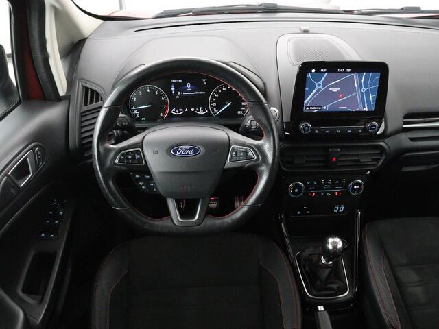 Ford ECOSPORT 1.0 EcoBoost ST-Line | Stoel & stuurverwarming | Camera | Leder/Alcantara | Navigatie | Dodehoek detectie | Keyless | Climate control | Parkeerhulp | Cruise control | Bluetooth