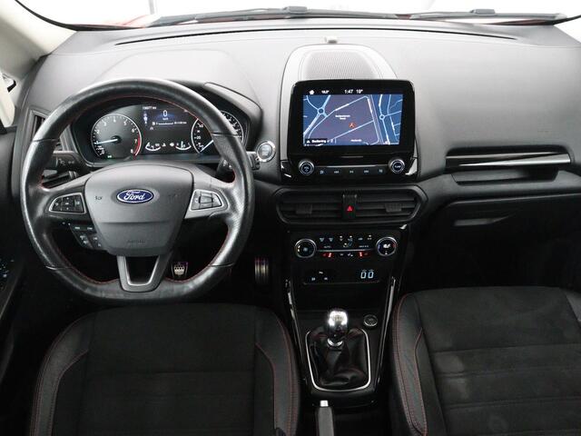 Ford ECOSPORT 1.0 EcoBoost ST-Line | Stoel & stuurverwarming | Camera | Leder/Alcantara | Navigatie | Dodehoek detectie | Keyless | Climate control | Parkeerhulp | Cruise control | Bluetooth
