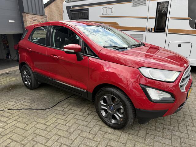 Ford ECOSPORT 1.0 EcoBoost Connected trekhaak stoel .verwarming + stuur .+voor ruit .camera . sportvelegen . bordouroodmetalic .