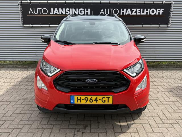 Ford ECOSPORT 1.0 EcoBoost ST-Line 140pk! met 33.164km!! | Stoel/Stuurverwarming | PDC V+A | Navi | Cruise | Clima | Keyless | Dodehoekdetectie | RIJKLAARPRIJS INCL 12 MAANDEN GARANTIE EN BEURT