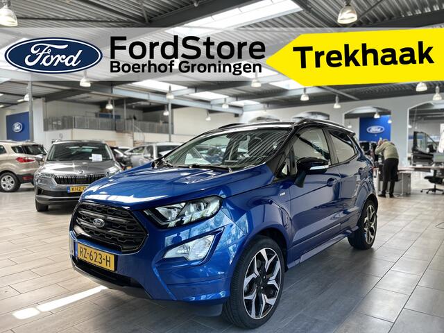 Ford ECOSPORT EcoBoost 125 pk ST-Line | Trekhaak | Winter Pack | Camera | B&O | Dodehoek bew. | 18" |