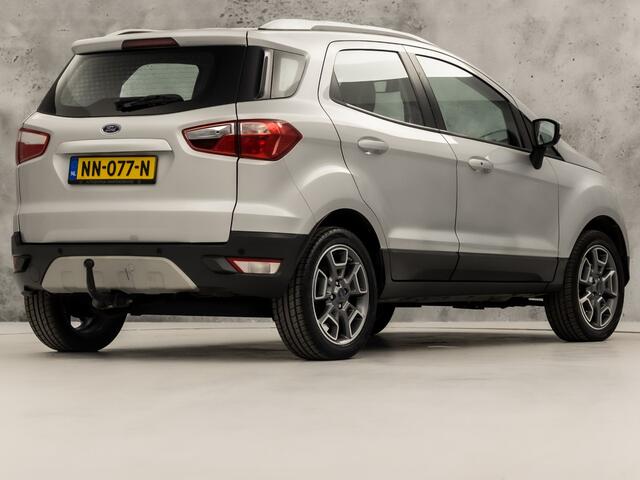 Ford ECOSPORT 1.0 EcoBoost Titanium (CLIMATE, STOELVERWARMING, LEDER, SPORTSTOELEN, KEYLESS, TREKHAAK, PARKEERSENSOREN, NIEUWSTAAT)