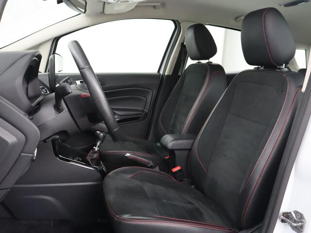 Ford ECOSPORT 1.0 EcoBoost ST-Line | Trekhaak | Half leder | Carplay | Navigatie | Camera | Dodehoek detectie | Climate control | Bluetooth | Cruise control | 17'' | Parkeerhulp