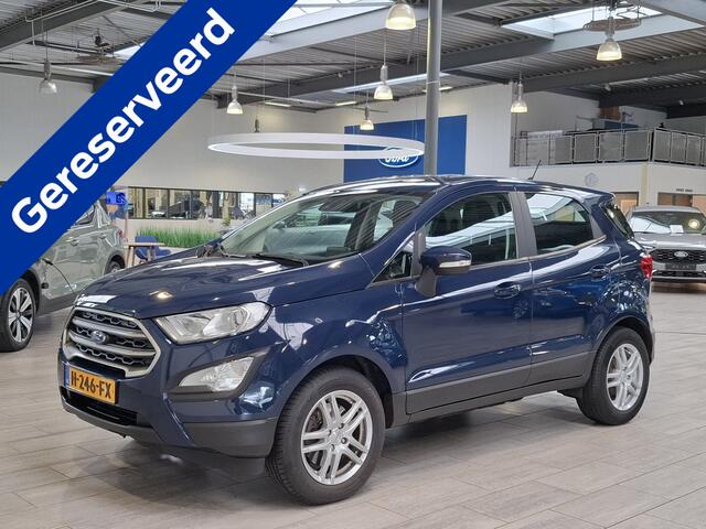 Ford ECOSPORT EcoBoost 100 pk Connected | Trekhaak | Airco | Cruise | parkeersens. | Apple Carplay | 100% dealer onderhouden