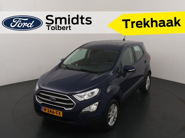 Ford ECOSPORT EcoBoost 100 pk Connected | Trekhaak | Airco | Cruise | parkeersens. | Apple Carplay | 100% dealer onderhouden