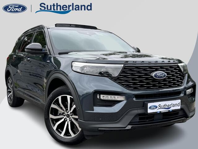 Ford EXPLORER 3.0 V6 EcoBoost PHEV ST-Line 457pk | Afneembare Trekhaak | 2.500kg Trekgewicht | Massage stoelen | Panoramadak | Groot Scherm | Adaptieve Cruise