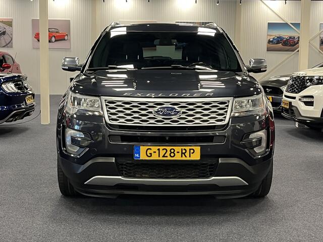 Ford EXPLORER 3.5 V6 Ecoboost Platinum 370PK AWD | Automaat | 6-Persoons | Trekhaak | Panodak | Apple CarPlay