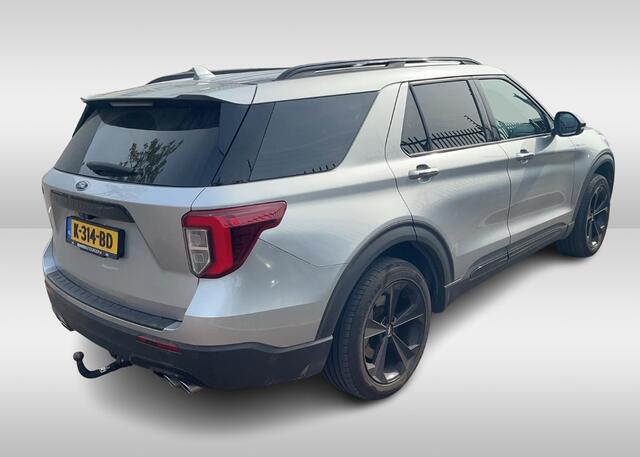 Ford EXPLORER 3.0 V6 EcoBoost PHEV ST-Line / Trekhaak / Panoramadak / 360Camera / Keyless / 20'' / Leder / CarPlay / Stuurverwarming / Full LED / Stoelverwarming 4x / Stoelventilatie / DAB / Dodehoek / ACC