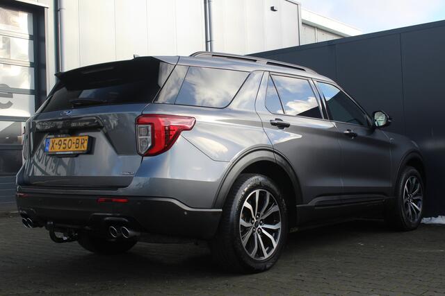 Ford EXPLORER 3.0 V6 EcoBoost PHEV ST-Line | Incl. 12 maanden garantie | 7 persoons | Trekhaak | Stoel/stuur verwarming | Stoelventilatie | Adaptieve cruise control | Climate control | Apple carplay/Android auto | Memory seat | Schuif/kantel dak |