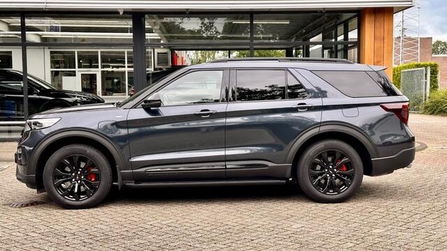 Ford EXPLORER 3.0 V6 EB PHEV ST-LINE / TREKHAAK / Unieke kleur: FLIGHT BLUE