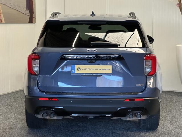 Ford EXPLORER 3.0 V6 ECOBOOST PHEV ST-LINE 7 PERSOONS NAVIGATIE ADAPTIVE CRUISE CONTROL PANORAMA SCHUIF/KANTELDAK APPLE CARPLAY/ANDROID RIJSTROOKSENSOREN DODEHOEKSENSOREN 360 CAMERA AFN. TREKHAAK ZEER MOOI !! 3010