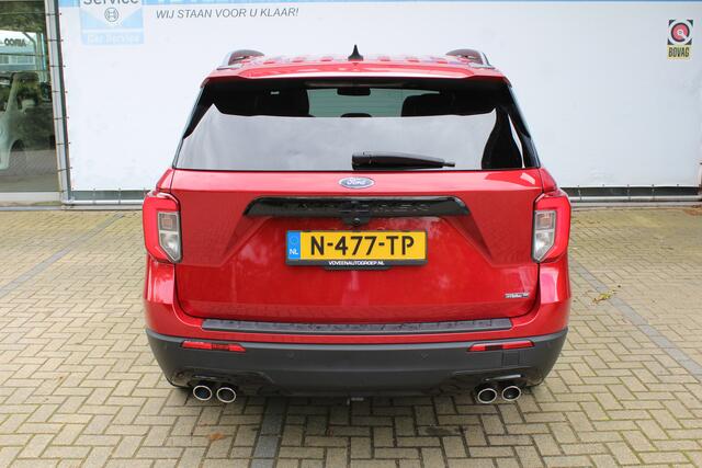 Ford EXPLORER 3.0 V6 EcoBoost PHEV ST-Line | Incl. 12 maanden Garantie | Trekhaak | Panorama dak | B&O Audiosysteem | Stoel/stuurverwarming | Stoelventilatie | Achterbank verwarming | 360* Camera | Adaptive cruise | Apple CarPlay/Android Auto | Elektrisch verstelbare s