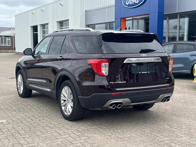 Ford EXPLORER 3.0 V6 EcoBoost PHEV Platinum | Afneembare trekhaak | Panoramadak | Bang&Olufsen | 360 graden camera | Stoelverwarming/koeling