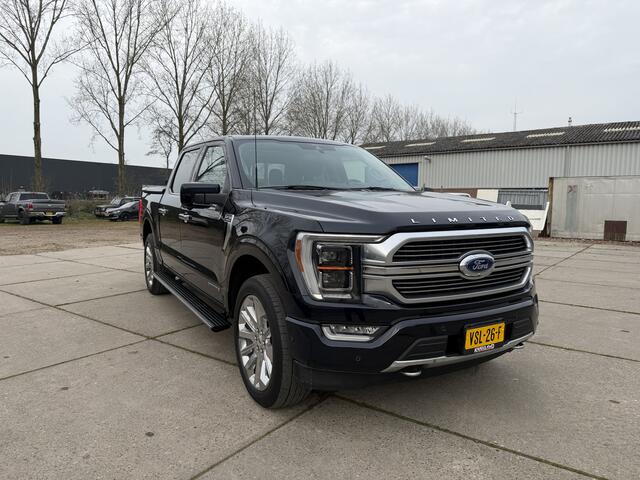 Ford F-150 LIMITED 430PK Hybrid SuperCrew powerboost | Tonneau cover | Panoramadak | Trekhaak 13-polig| 360gr camera | Geheel rijklaar incl. Garantie