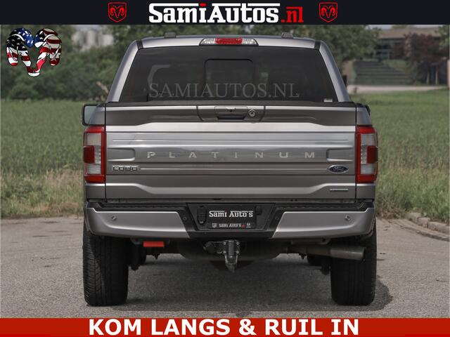Ford F-150 PLATINUM | MASSAGE | PANO | GROOTSCHERM | COMFORT STOELEN | ADAPTIVE CRUISE | DC | DUBBELE CABINE | 5 PERSOONS | DC | DASH CAM | MASSAGE |