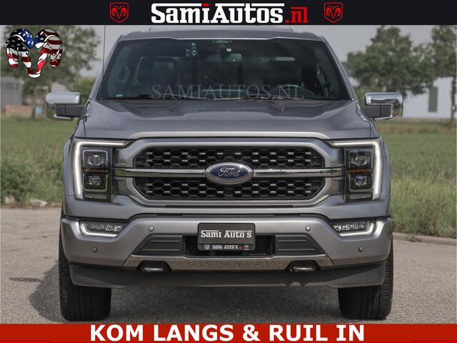 Ford F-150 PLATINUM | MASSAGE | PANO | GROOTSCHERM | COMFORT STOELEN | ADAPTIVE CRUISE | DC | DUBBELE CABINE | FACELIFT MODEL | GROOT SCHERM | 5 PERSOONS | DC | DASH CAM | MASSAGE | | De specialist in Amerikaanse pick-ups in Nederland en Europa.