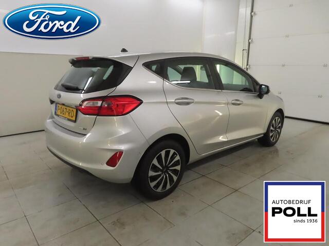 Ford FIESTA 125pk EcoB Hybrid Automaat Titanium Camera Parking pack Apple CarPlay Climat Cruise control 5drs