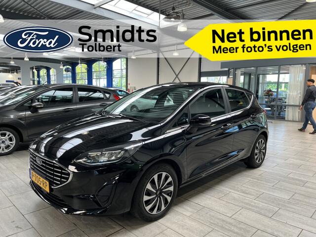Ford FIESTA EcoBoost Hybrid 125pk Titanium | AUTOMAAT | Adapt. Cruise | LED | Park. Sens. A | LED | Climate