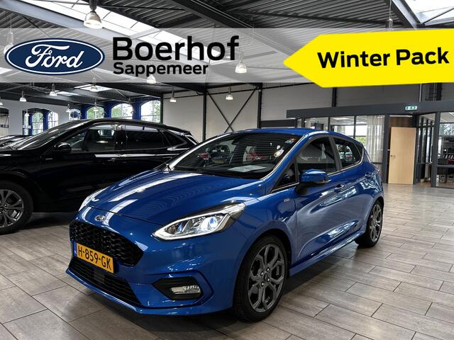 Ford FIESTA EcoBoost 95pk ST-Line | Trekhaak | Winterpack | Cruise | Grote spoiler | Led | Apple carplay |