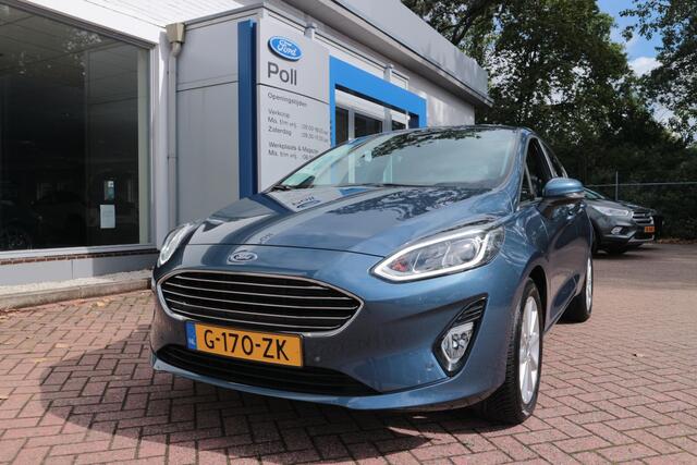 Ford FIESTA 1.0 EcoBoost Titanium Navi Camera Voorruitverwarming Parking pack All Season banden 5drs
