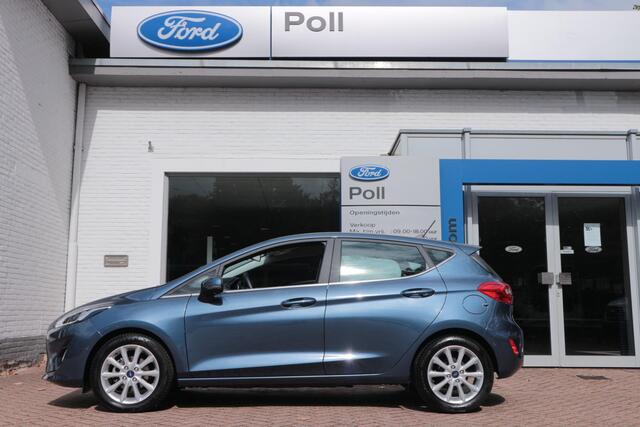 Ford FIESTA 1.0 EcoBoost Titanium Navi Camera Voorruitverwarming Parking pack All Season banden 5drs