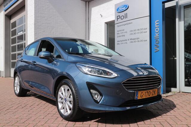 Ford FIESTA 1.0 EcoBoost Titanium Navi Camera Voorruitverwarming Parking pack All Season banden 5drs
