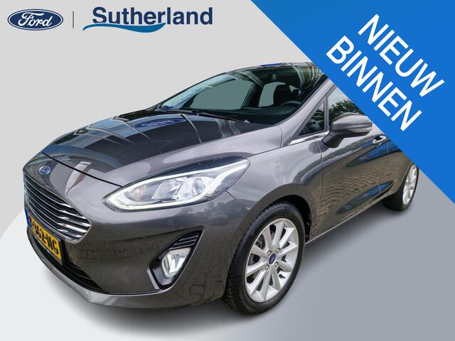 Ford FIESTA 1.0 EcoBoost Titanium X Zeer nette auto! | Navi. | All weather banden | Cruisecontrol | Privacy glass