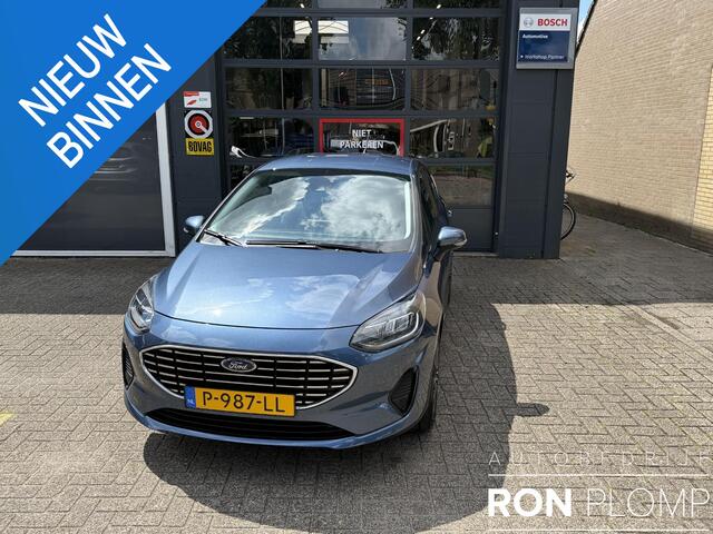 Ford FIESTA 1.0 EcoBoost Hybrid Titanium / Airco clima/ Navigatie/ Cruise/ Apple carplay/ PDC/ LED/