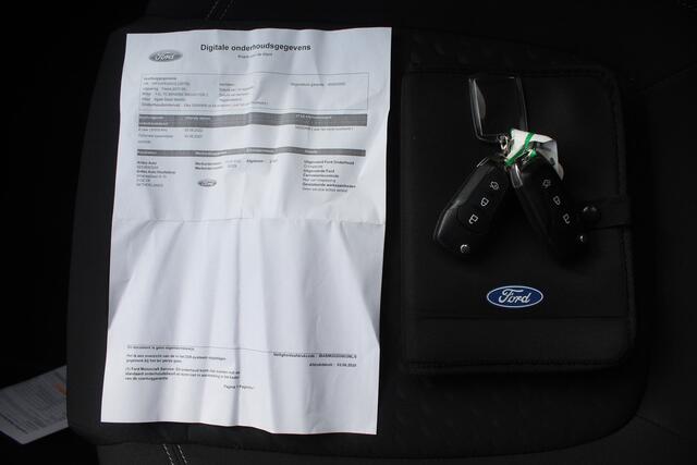 Ford FIESTA 1.0 EcoBoost Titanium Climate control/Cruise control/Apple carplay/Lane assist/Parkeersensoren/DAB/Bluetooth/16'' Lichtmetalen velgen.