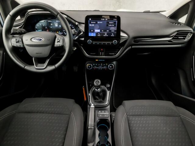 Ford FIESTA 1.0 EcoBoost Titanium Sport (APPLE CARPLAY, GROOT NAVI, STUUR/STOELVERWARMING, ADAPTIVE CRUISE, SPORTSTOELEN, KEYLESS, CAMERA, LM VELGEN, NIEUWSTAAT)
