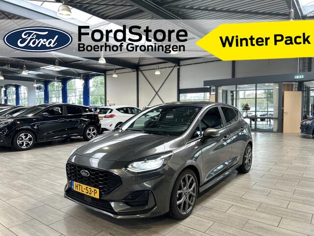 Ford FIESTA EcoBoost Hybrid 125 pk ST-Line | Winter Pack | LED | Apple Carpay | Cruise | 4 seiz. banden | 100% dealer onderh.