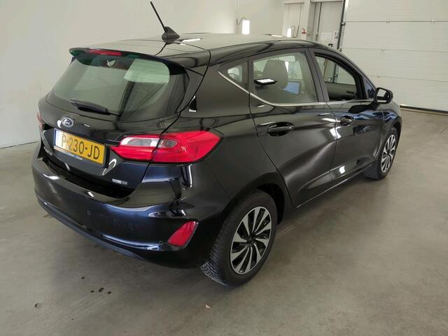 Ford FIESTA 1.0 EcoBoost Hybrid Titanium Carplay | Cruise | Start/Stop | Led | PDC | Multimedia Pack | Hill-Hold | Borden Detectie | NL-Auto | Volledig Ondeh.