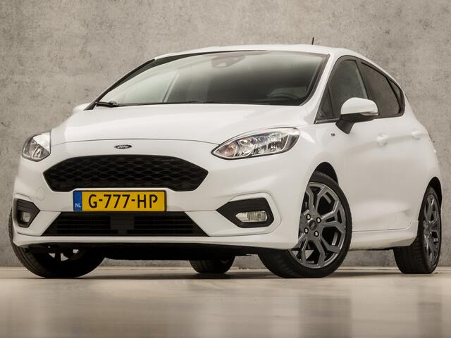 Ford FIESTA 1.0 EcoBoost ST-Line 100Pk (APPLE CARPLAY, GROOT NAVI, GETINT GLAS, LANE ASSIST, SPORTSTOELEN, LM VELGEN, CRUISE, NIEUWE APK, NIEUWSTAAT)