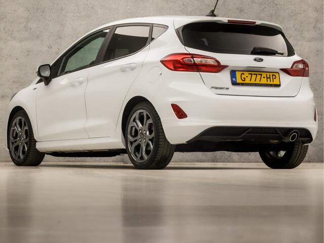 Ford FIESTA 1.0 EcoBoost ST-Line 100Pk (APPLE CARPLAY, GROOT NAVI, GETINT GLAS, LANE ASSIST, SPORTSTOELEN, LM VELGEN, CRUISE, NIEUWE APK, NIEUWSTAAT)