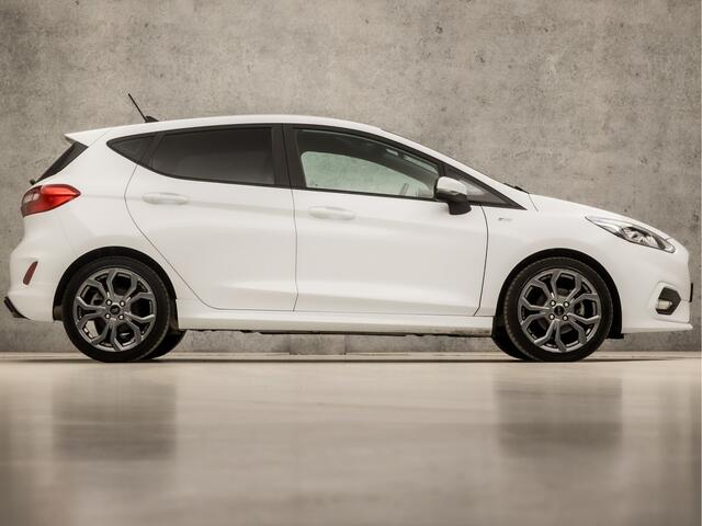 Ford FIESTA 1.0 EcoBoost ST-Line 100Pk (APPLE CARPLAY, GROOT NAVI, GETINT GLAS, LANE ASSIST, SPORTSTOELEN, LM VELGEN, CRUISE, NIEUWE APK, NIEUWSTAAT)