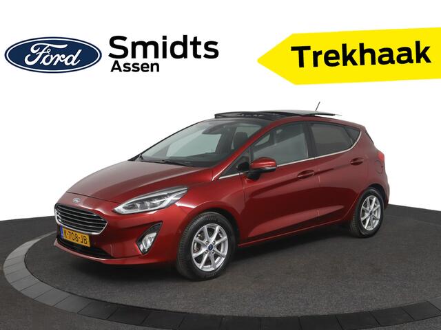 Ford FIESTA EcoBoost Hybrid 125 pk Titanium X | Pano | Winter Pack | Camera | Adapt. cruise | full LED | B&O | 100% dealer onderh.