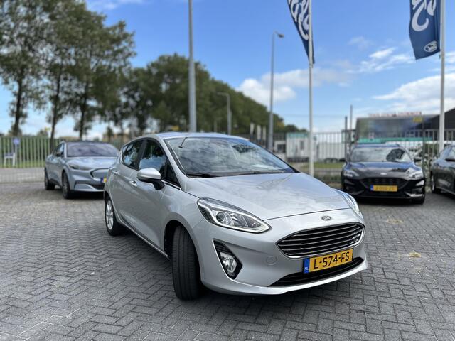 Ford FIESTA EcoBoost 95pk Titanium | Navi I Cruise I Park sensoren I Keyless I Pass stoel in hoogte I 15"LM