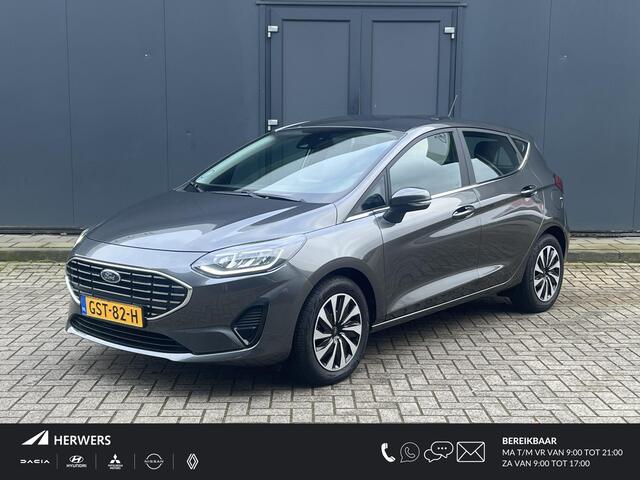 Ford FIESTA 1.0 EcoBoost Hybrid Titanium Automaat / Android Auto/Apple Carplay navigatie / Stoelverwarming / Parkeersensor Achter / zeer lage km stand /