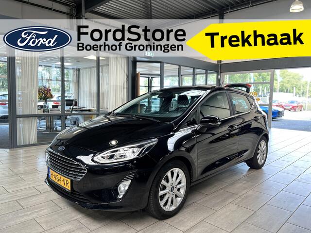 Ford FIESTA EcoBoost 95pk Titanium | Trekhaak | Winterpack | Clima | Cruise | Parkeersens. Achter |
