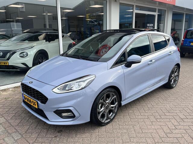Ford FIESTA 1.0 EcoBoost ST-Line X Schuif/kanteldak, Parkeersensoren voor + achter, Navigatie, LMV, Premium geluid, Stoel- & Stuurwiel verwarmd, Adaptieve cruise control