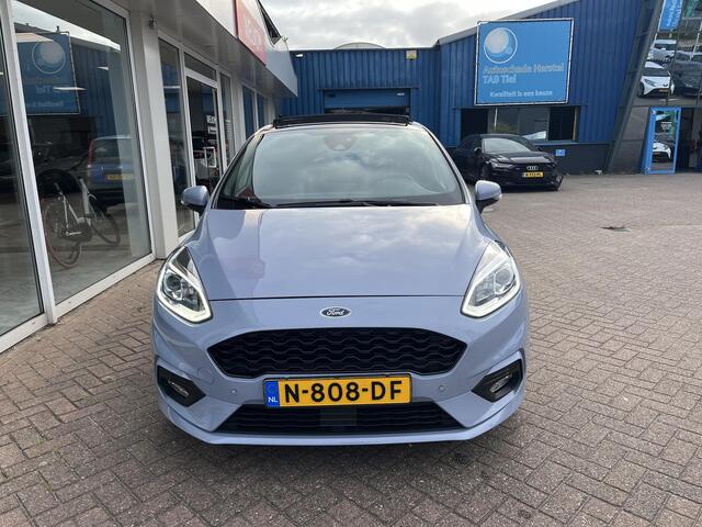 Ford FIESTA 1.0 EcoBoost ST-Line X Schuif/kanteldak, Parkeersensoren voor + achter, Navigatie, LMV, Premium geluid, Stoel- & Stuurwiel verwarmd, Adaptieve cruise control