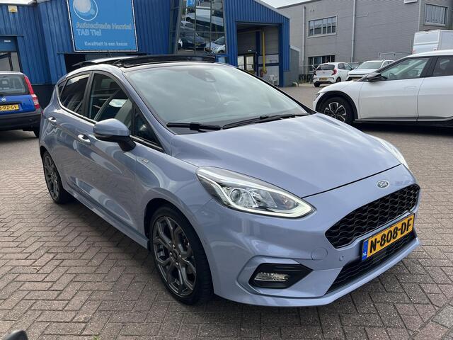 Ford FIESTA 1.0 EcoBoost ST-Line X Schuif/kanteldak, Parkeersensoren voor + achter, Navigatie, LMV, Premium geluid, Stoel- & Stuurwiel verwarmd, Adaptieve cruise control
