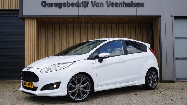 Ford FIESTA 1.0 EcoBoost 101pk ST Line 5Drs Navi Clima 17inch LM Grote Spoiler Bluetooth *NL auto* 107063km!