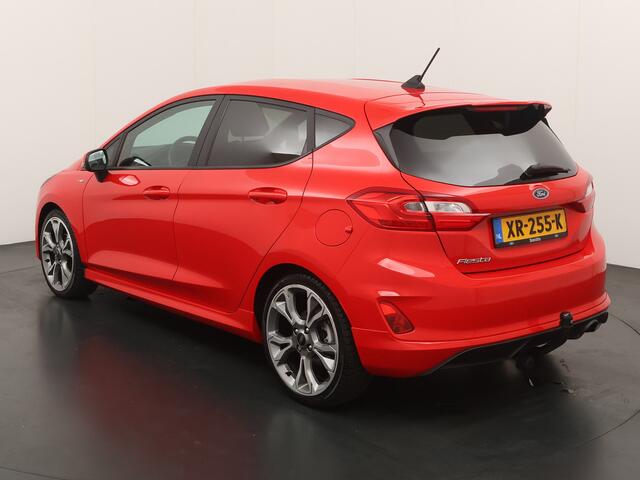 Ford FIESTA EcoBoost 100 pk ST-Line | B&O | Adapt. Cruise | Leder | Winter Pack | Trekhaak | Navi | Apple/Android CarPlay | 18'' lm |