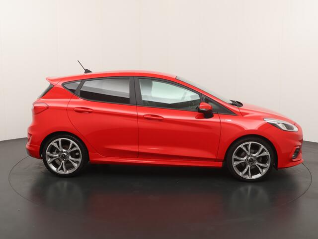 Ford FIESTA EcoBoost 100 pk ST-Line | B&O | Adapt. Cruise | Leder | Winter Pack | Trekhaak | Navi | Apple/Android CarPlay | 18'' lm |