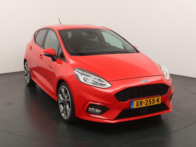 Ford FIESTA EcoBoost 100 pk ST-Line | B&O | Adapt. Cruise | Leder | Winter Pack | Trekhaak | Navi | Apple/Android CarPlay | 18'' lm |