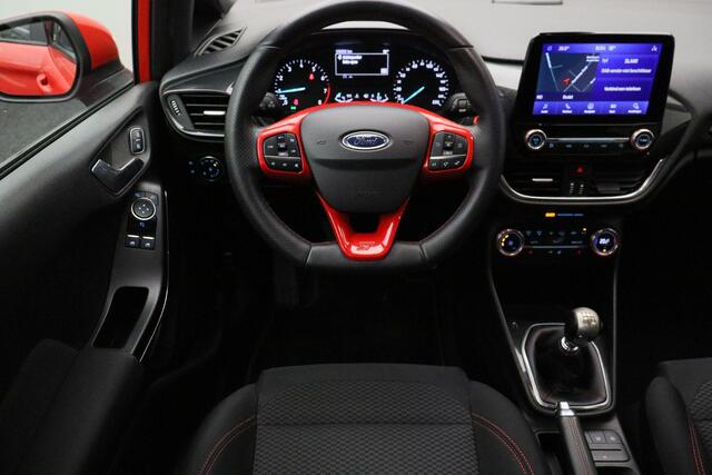 Ford FIESTA 1.0 EcoBoost ST-Line 2018 | Airco | Cruise Control | Navigatie | DAB Radio | Carplay | Parkeersensoren | Boekjes | Keyless | Nationale Autopas | 2 Sleutels